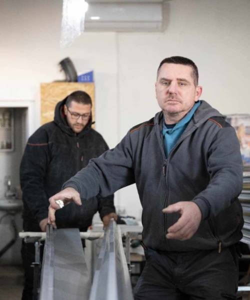 Производство на гаражни врати / Proizvodstvo na garazni vrati